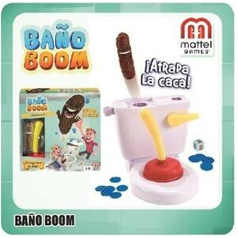 JUEGO BAÑO BOOM