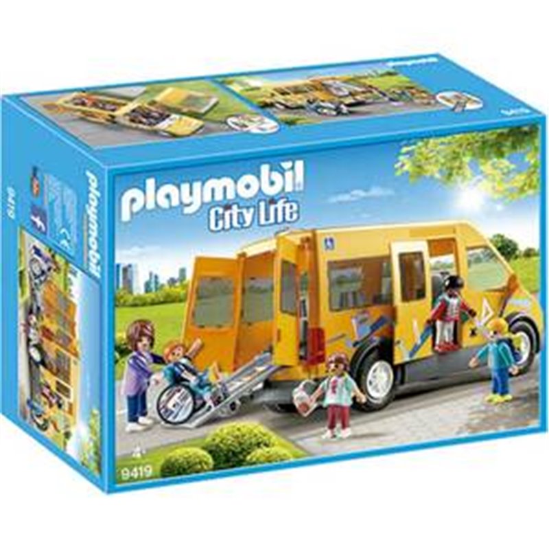 AUTOBUS ESCOLAR PLAYMOBIL CITY LIFE