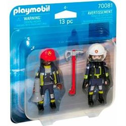 DUO PACK BOMBEROS PLAYMOBIL