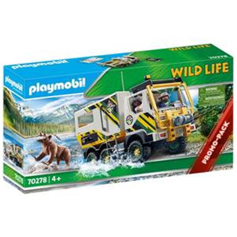 CAMION DE AVENTURAS PLAYMOBIL