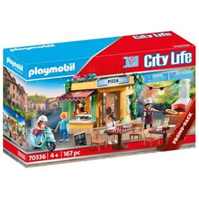 PIZZERIA PLAYMOBIL CITY LIFE