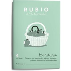 CUADERNO RUBIO 4 ESCRITURA