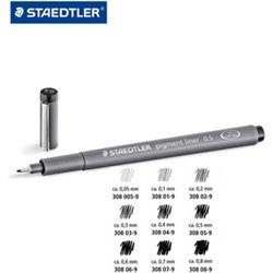 PIGMENT LINER STAEDTLER COLOR - 0.05 MM