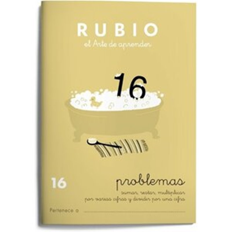 CUADERNO RUBIO PROBLEMAS N.16