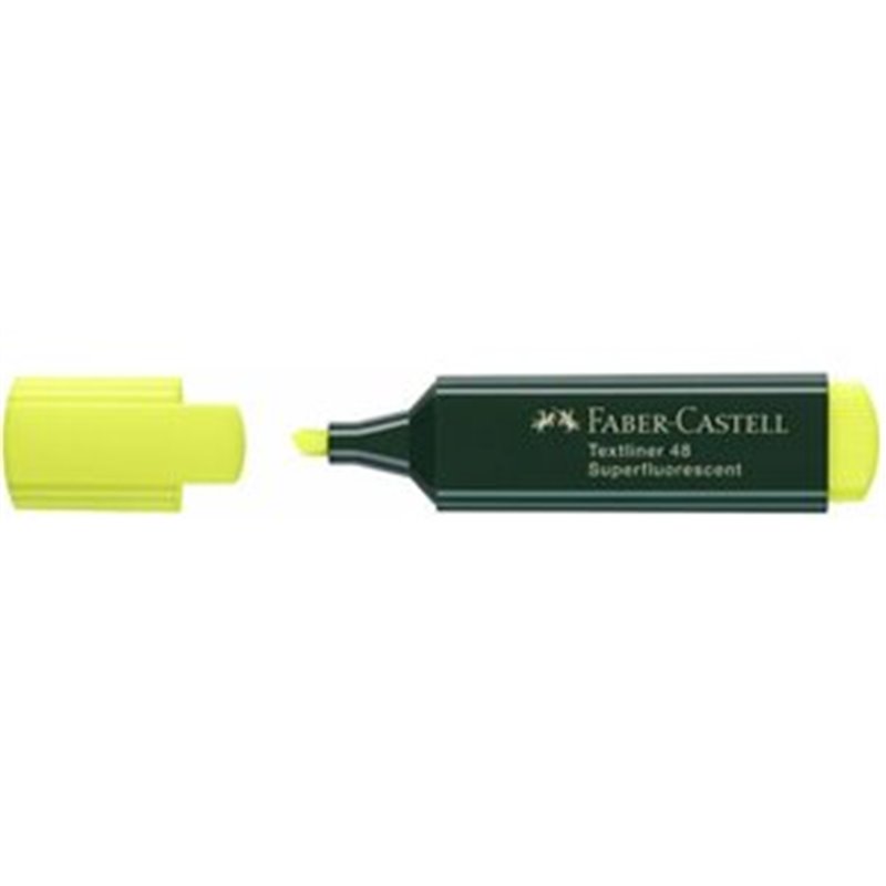 ROTULADOR FABER-CASTELL FLUOR AMARILLO FLUOR