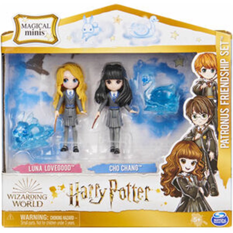 BLISTER FIGURAS MAGICAL MINIS LUNA LOVEGOOD AND CHO CHANG HARRY POTTER WIZARDING WORLD