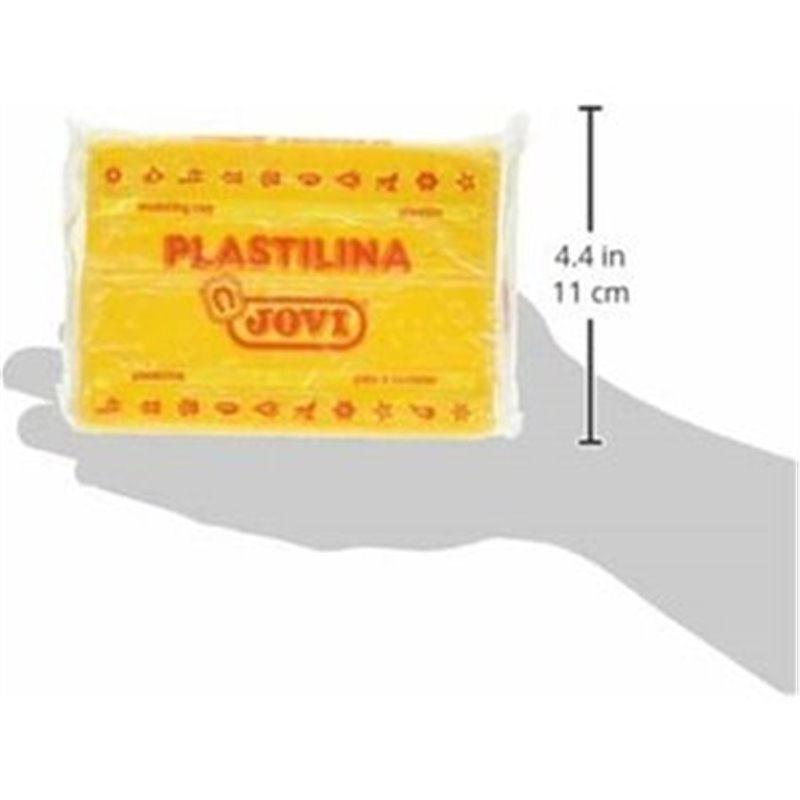 PLASTILINA JOVI 350G - AMARILLO CLARO