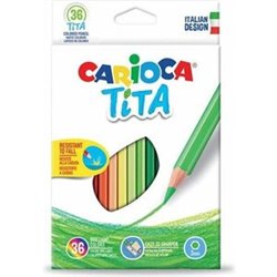 CAJA 36 LAPIZ TITA HEXAGONAL 3MM