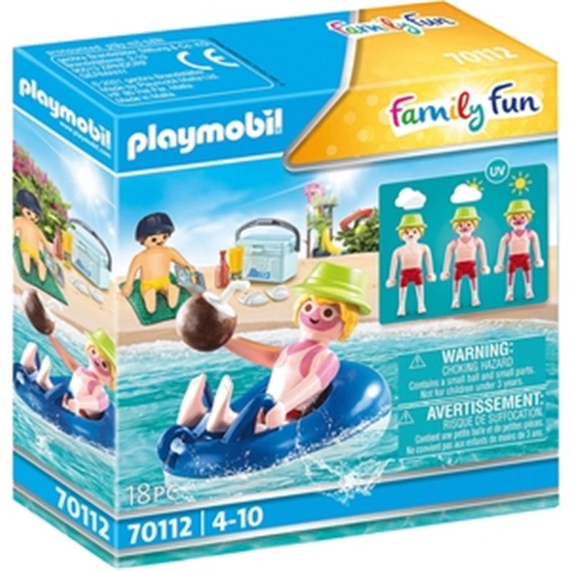 PLAYMOBIL FAMILY NADADOR FLOTADOR