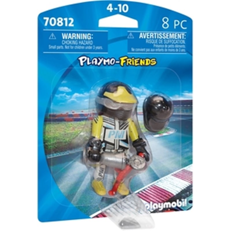 PLAYMOBIL FRIENDS PILOTO DE CARRERAS