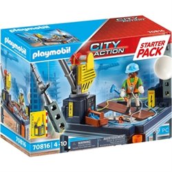 PLAYMOBIL CITY STARTER PACKCONSTRUC.GRÚA