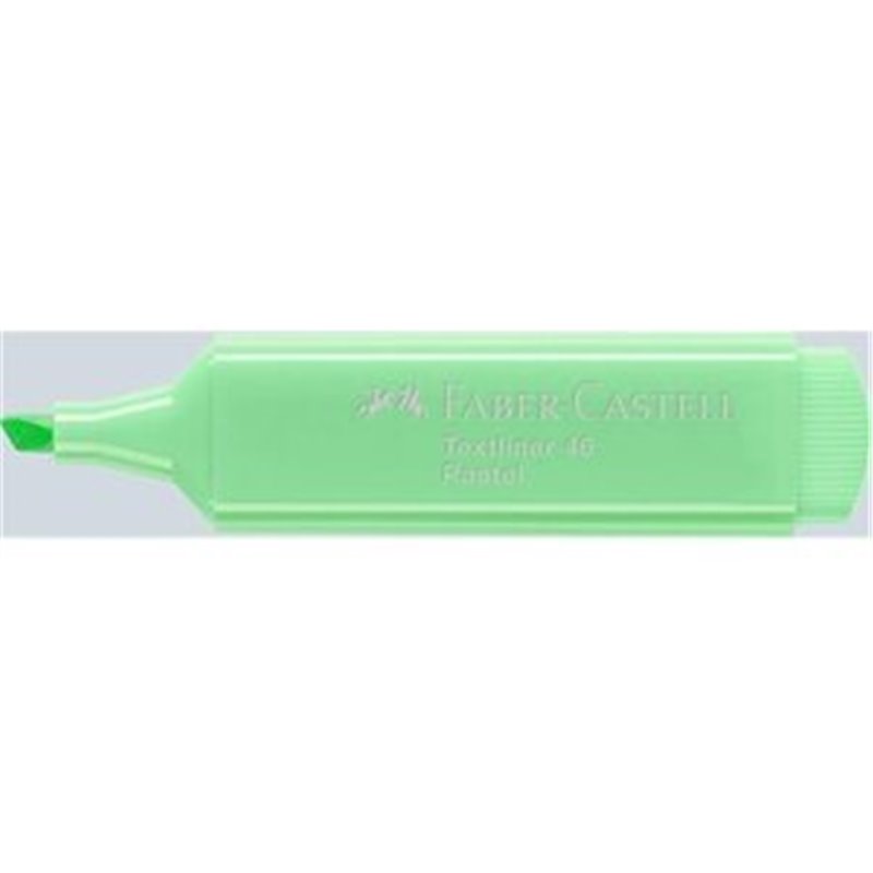 RESALTADOR FABER-CASTELL PASTEL TEXTLINER 46 TAMAÑO - VERDE CLARO