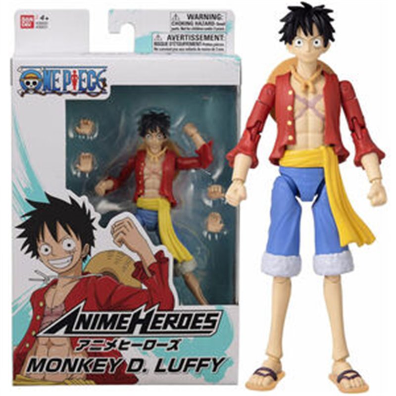 FIGURA MONKEY D LUFFY ANIME HEROES ONE PIECE 16CM