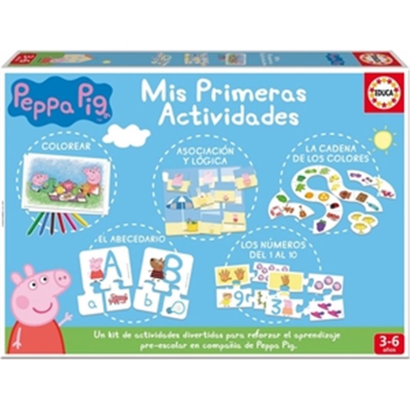 PEPPA PIG MIS 1ªACTIVIDADES 5 JUEGOS EN1