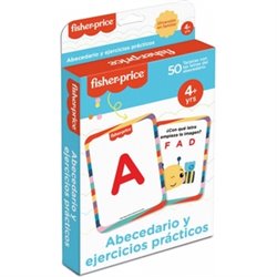 FISHER PRICE JUEGO CARTAS ABECEDARIO+4AÑ