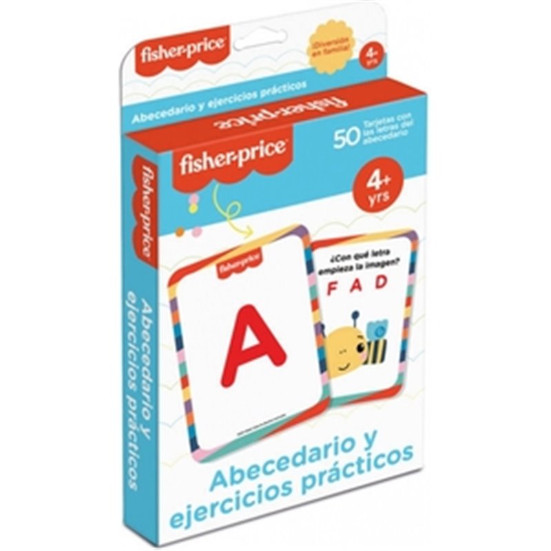 FISHER PRICE JUEGO CARTAS ABECEDARIO+4AÑ