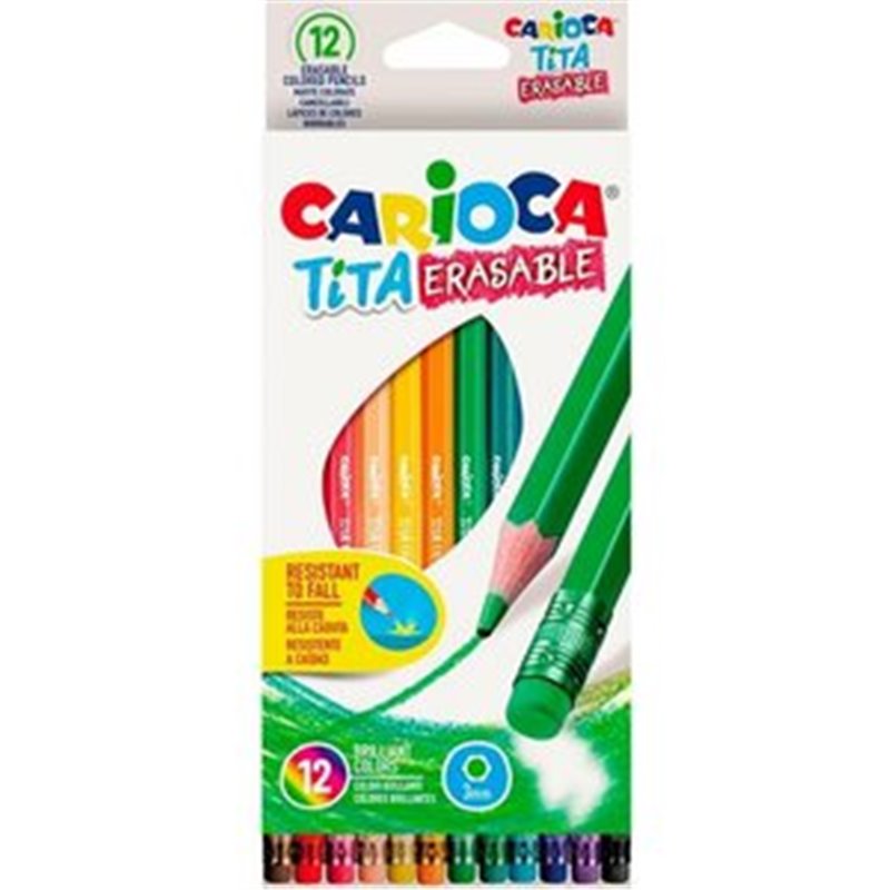 CAJA 12 LAPIZ TITA ERASABLE