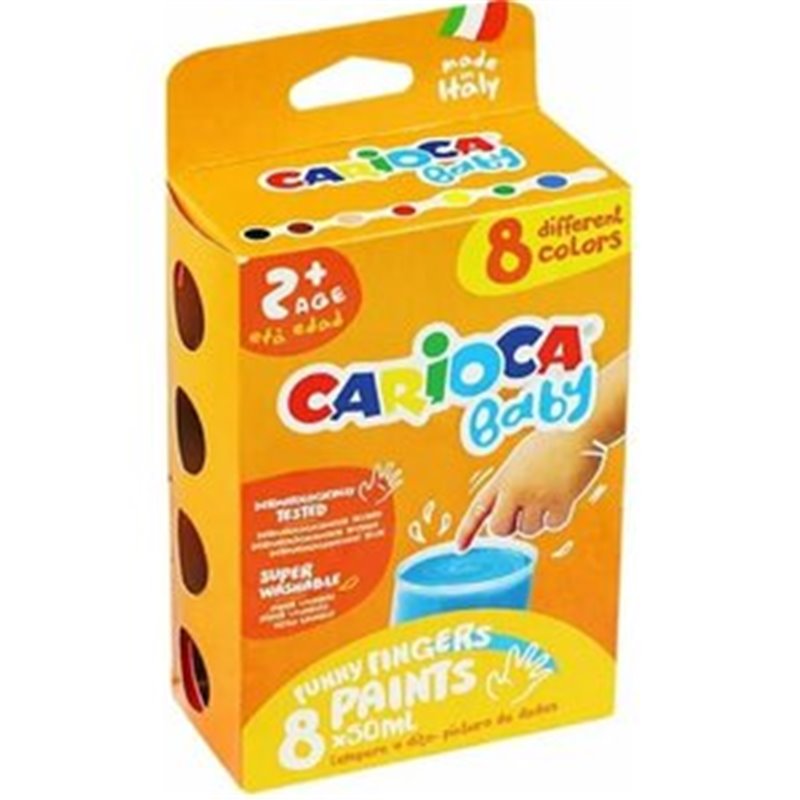 CAJA 8 TEMPERAS BABY 2+ (60 ML)