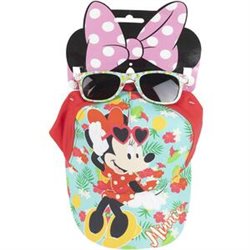 GORRA SET GAFAS DE SOL MINNIE TURQUOISE