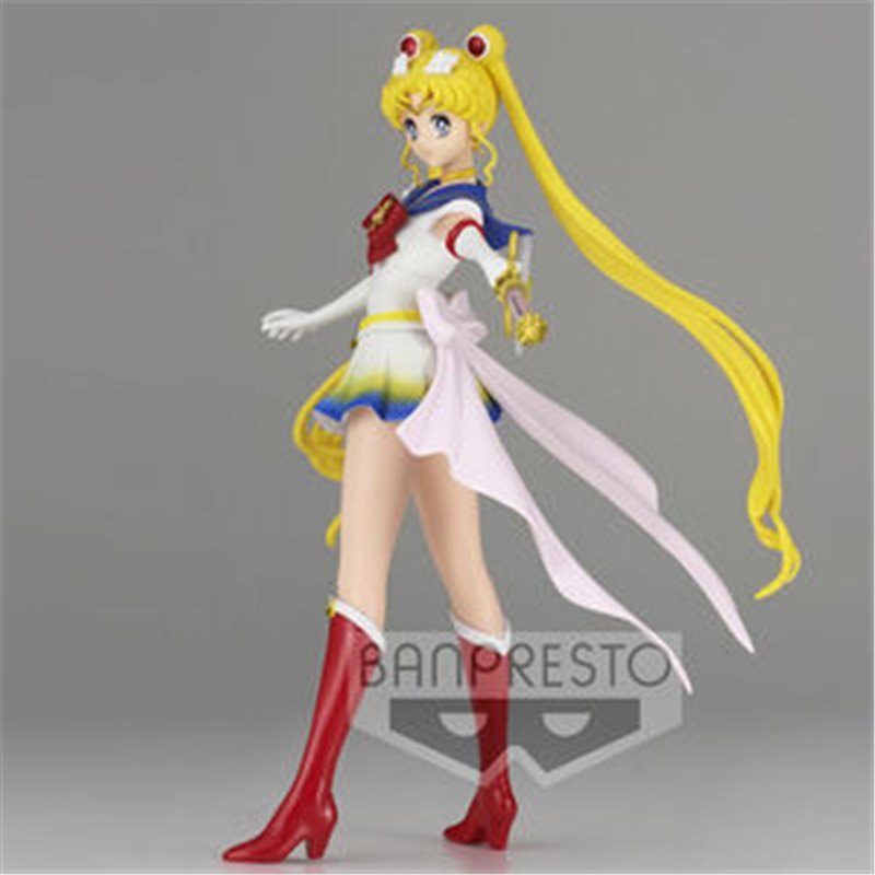 FIGURA SUPER SAILOR MOON VER.A GLITTER GLAMOURS PRETTY GUARDIAN ETERNAL THE MOVIE SAILOR MOON 23CM