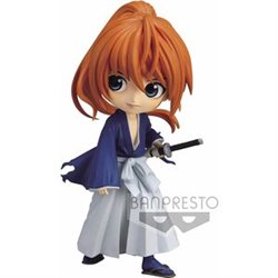 FIGURA BATTOUSAI HIMURA RUROUNI KENSHIN MEIJI SWORDSMAN ROMANTIC STORY Q POSKET A 14CM