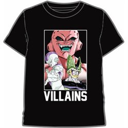 CAMISETA VILLANOS DRAGON BALL Z ADULTO