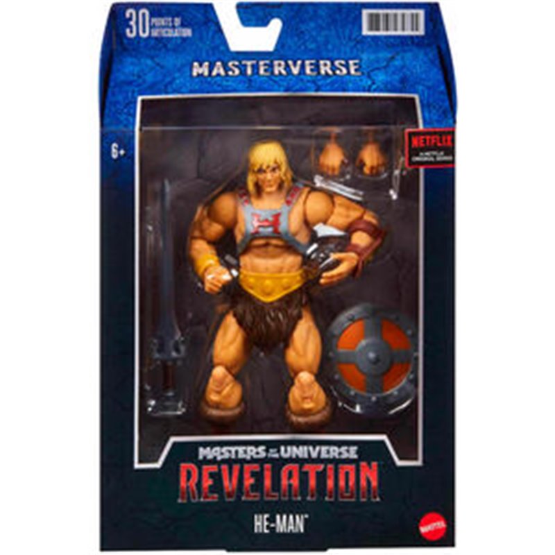 FIGURA HE-MAN MASTERS OF THE UNIVERSE - REVELATION 18CM