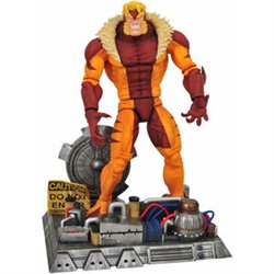 FIGURA ARTICULADA DIENTES DE SABLE X-MEN MARVEL 18CM