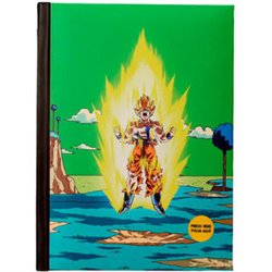 CUADERNO A5 NAMEK FINAL BATTLE DRAGON BALL Z CON LUZ