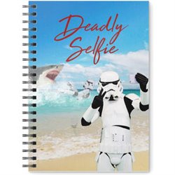 CUADERNO A5 DEADLY SELFIE ORIGINAL STORMTROOPER