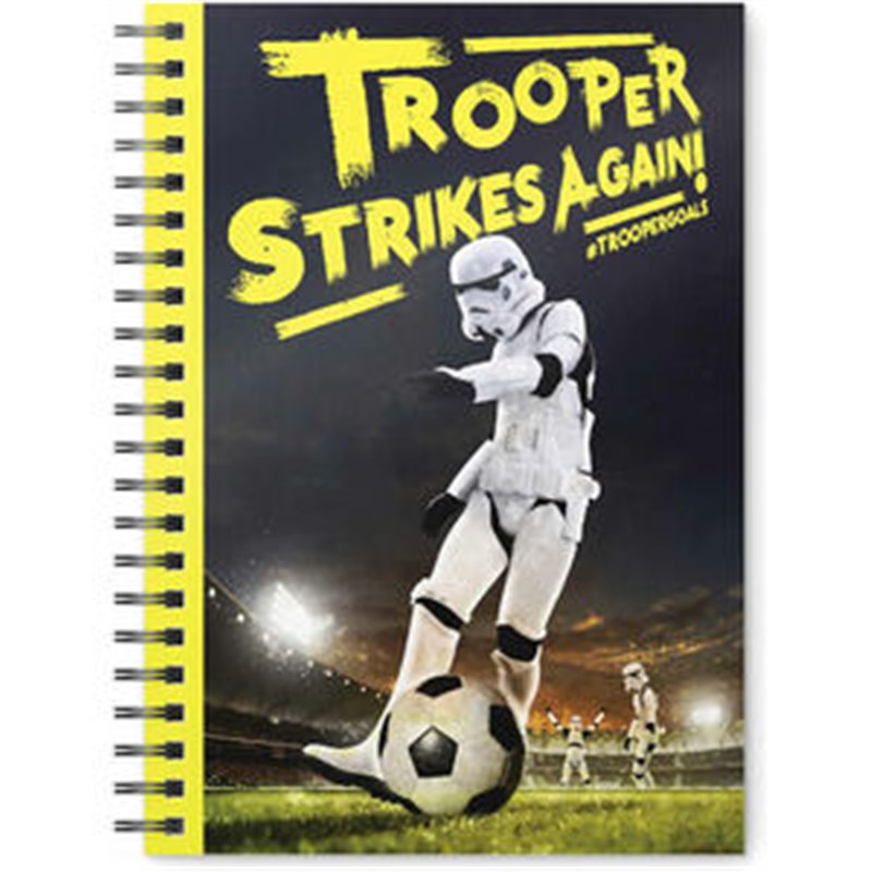 CUADERNO A5 TROOPER STRIKES AGAIN ORIGINAL STORMTROOPER