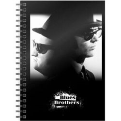 CUADERNO A5 JAKE Y ELWOOD THE BLUES BROTHERS