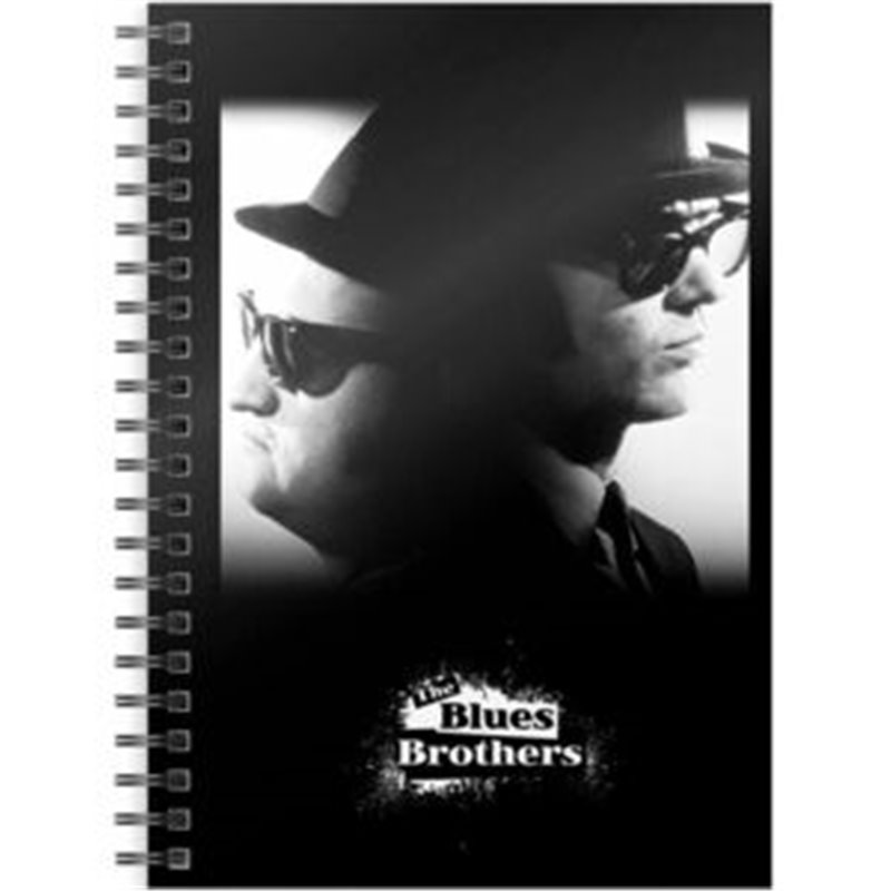 CUADERNO A5 JAKE Y ELWOOD THE BLUES BROTHERS