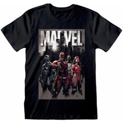 CAMISETA GROUP MARVEL ADULTO