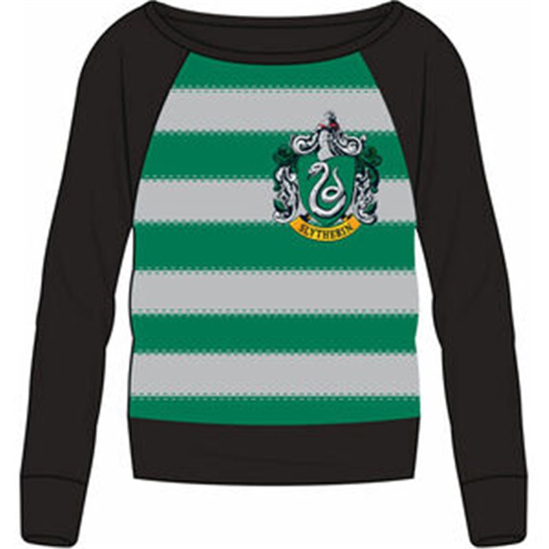 SUDADERA SLYTHERIN HARRY POTTER ADULTO MUJER