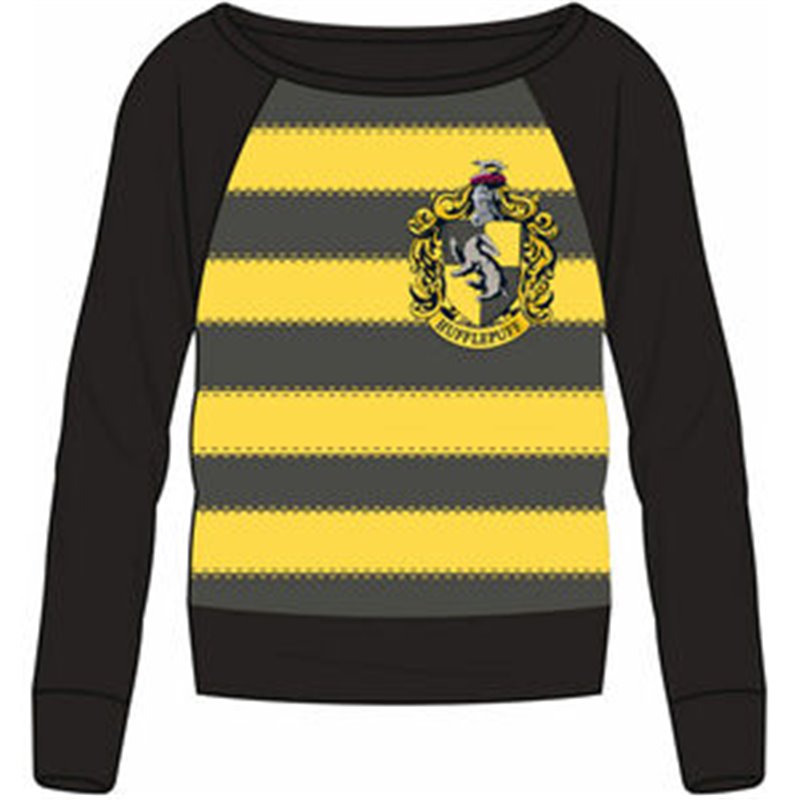 SUDADERA HUFFLEPUFF HARRY POTTER ADULTO MUJER