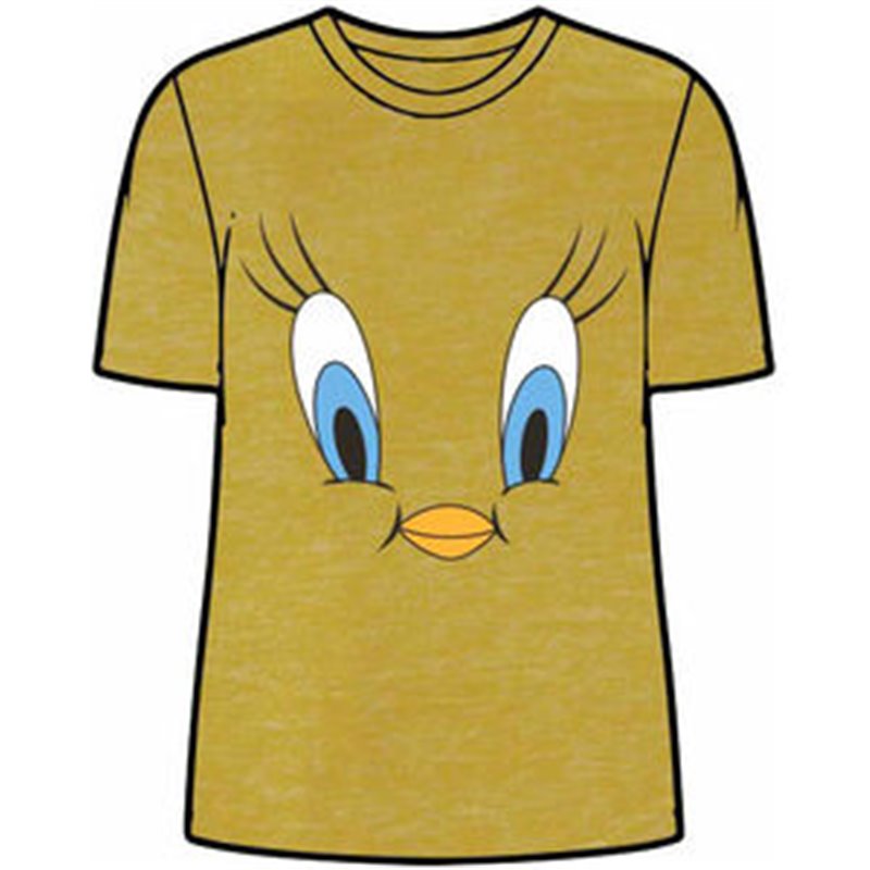 CAMISETA PIOLIN TWEETY LOONEY TUNES ADULTO MUJER