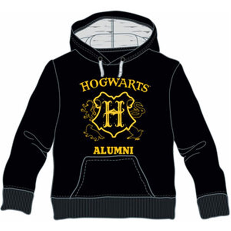 SUDADERA CAPUCHA HOGWARTS ALUMNI HARRY POTTER