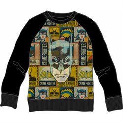 SUDADERA BATMAN DC COMICS ADULTO