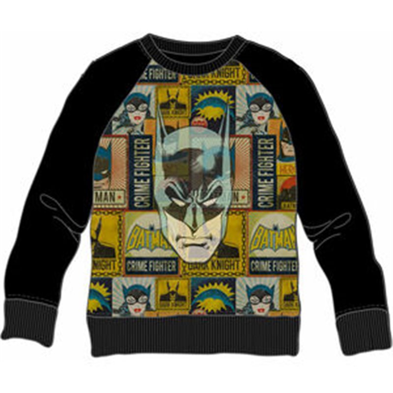 SUDADERA BATMAN DC COMICS ADULTO