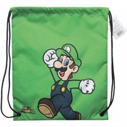 SACO LUIGI SUPER MARIO BROS NINTENDO 40CM