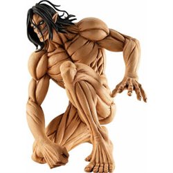 FIGURA POP UP PARADE EREN YEAGER ATTACK ON TITAN ATTACK TITAN 15CM