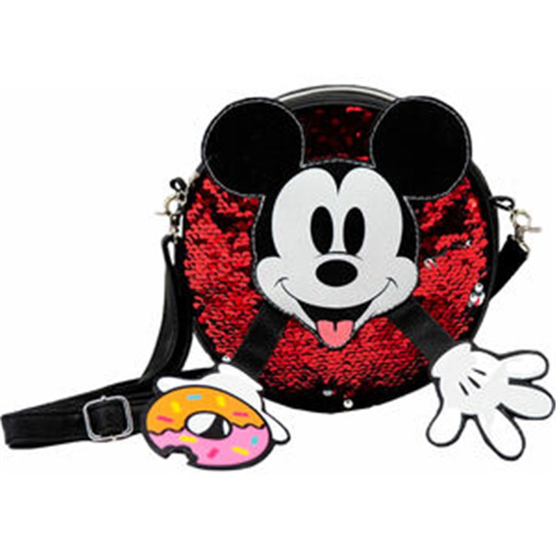 BOLSO DONUT MICKEY DISNEY LENTEJUELAS