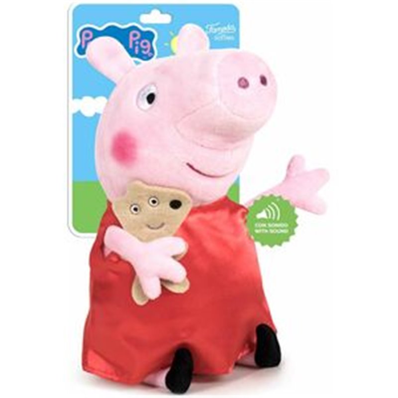 PELUCHE PEPPA PIG CON SONIDO 31CM