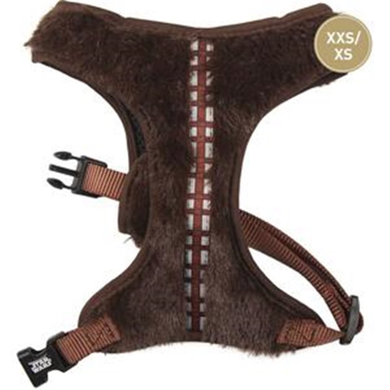 ARNÉS PARA PERROS XXS/XS STAR WARS CHEWBACCA BLACK