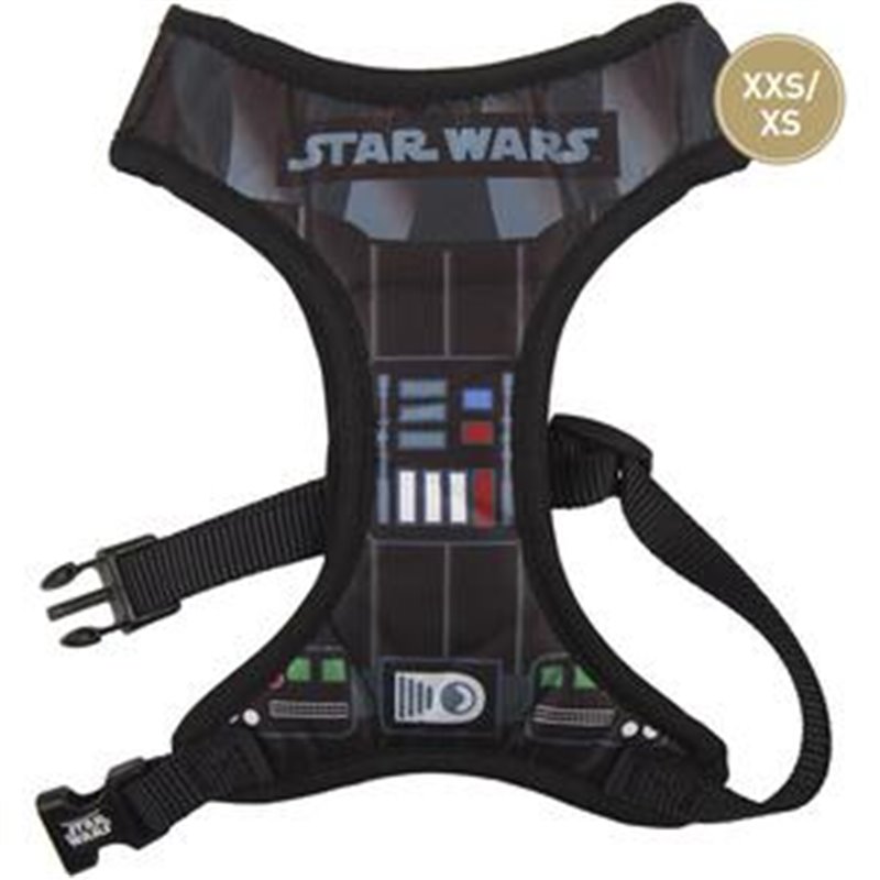 ARNÉS PARA PERROS XXS/XS STAR WARS DARTH VADER BLACK