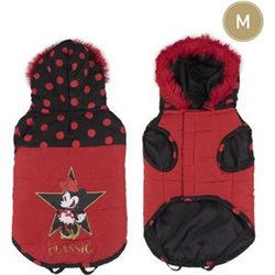 ABRIGO ACOLCHADO PARA PERRO M MINNIE RED