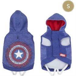 SUDADERA PARA PERRO S MARVEL BLUE