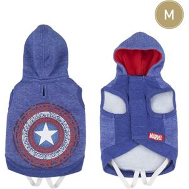 SUDADERA PARA PERRO M MARVEL BLUE