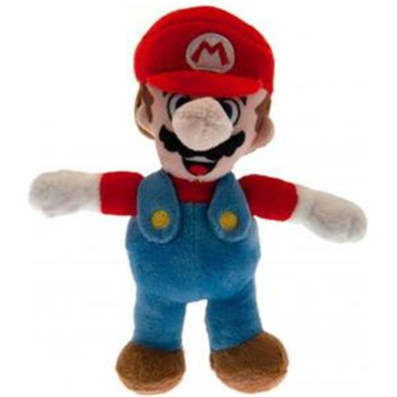 PELUCHE MARIO SUPER MARIO BROS NINTENDO SOFT 18CM